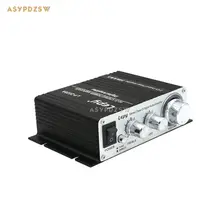 Silver LP-2020A HIFI Class D Digital power amplifier On-delay With overcurrent protection 20W+20W DC 12V