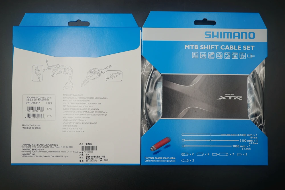 Shimano OT-SP41 MTB Road Bike 4mm Shifter Housing 1900mm 10 End Caps
