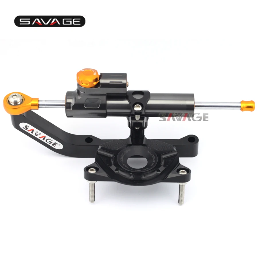 

For KAWASAKI Z1000 2014 2015 2016 Motorcycle Accessories Steering Damper Stabilizer Adjustable Linear with Bracket Kit