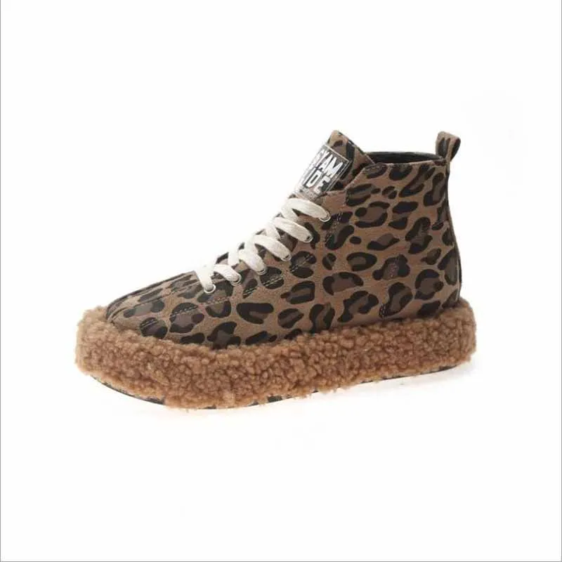 

Women Boots Warm Winter Boots Female Casual Women Shoes Suede Ankle Boots Women Botas Mujer Flat Plush Insole Snows Ladies Shoes
