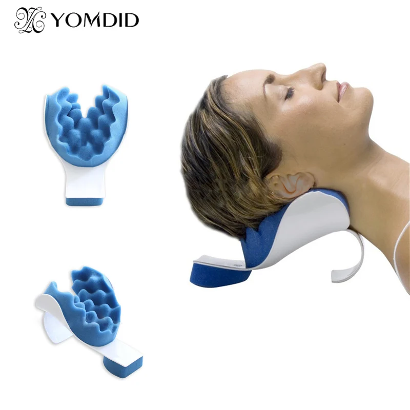 

Travel Neck Pillow Theraputic Support Tension Reliever Head Shoulder Relaxer Massager Pillow Releases muscle Pillow Good Gift