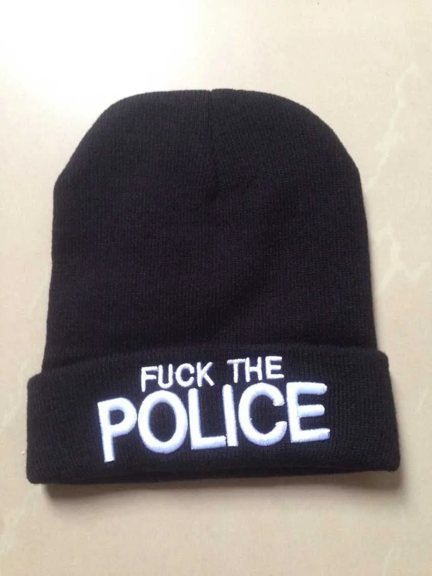 Fuck the Police Beanies Skullies HipHop 