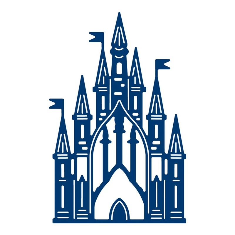 

Castle Metal Cutting Dies Scrapbooking New 2019 Enchanted Castle Craft Dies Embossing Dies Cuts Card Making Stencils