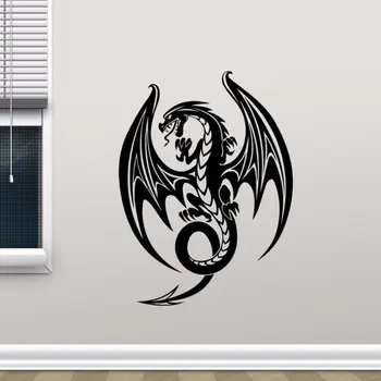 

Dragon Wall Decal Removable Wall Sticker Game of Thrones Vinyl Sticker Removable Decal for Home Bedroom Decor Art Poster AY0217