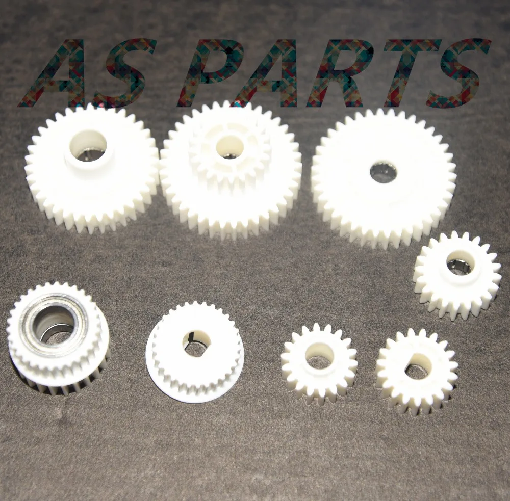 

3sets* AB01-7617 AB01-7690 AB01-1469 AB01-1491 AB01-1470 AB03-0734 AB01-1490 AB01-1466 for Ricoh 1075 2075 Paper Feed Gear Kit