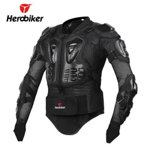 HEROBIKER, мотоциклетная броня, защитное снаряжение, мотоциклетная куртка, бронежилет, гоночная мотоциклетная куртка, одежда для мотокросса, защита