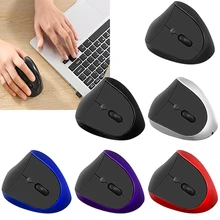 Вертикальная перезаряжаемая мышь для ноутбука AU.15 1000 dpi USB 2,0 игровая мышь беспроводная со встроенным аккумулятором