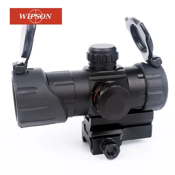 

WIPSON 1x22 Red & Green Dot Pistol Sight Scope Airsoft Riflescope Hunting Scope For 20mm Rail Red Dot Laser