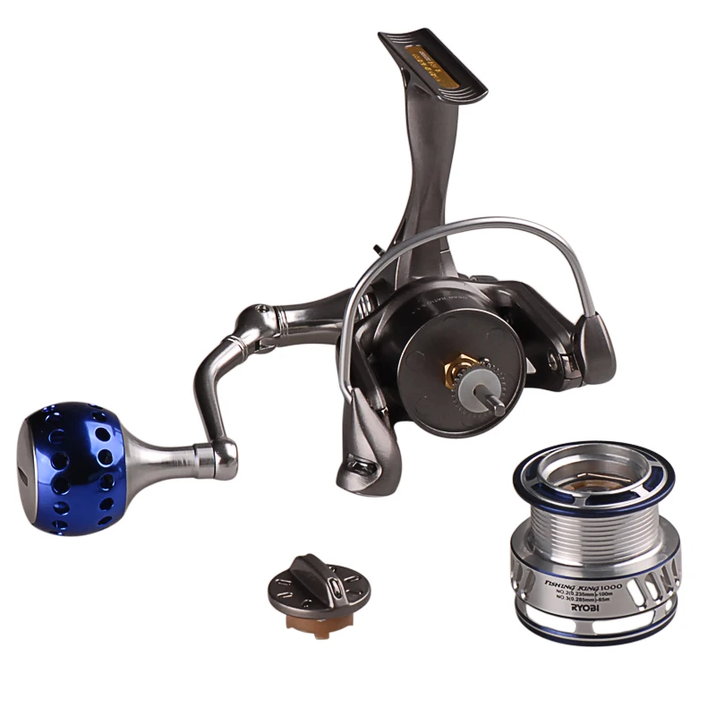 100% RYOBI 1000 8000 спиннинговая Рыболовная катушка 5 0: 1/5.1:1 + 1 шарикоподшипник с ЧПУ