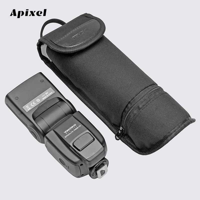 Universal Speedlite Flash Bag Pouch Protective Case for Nikon SB 900 SB