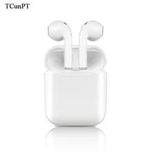 TCunPT I9S беспроводные наушники Bluetooth гарнитура-вкладыши невидимые наушники-вкладыши для IPhone 8 7 Plus 7 6 6s и Android PK I7
