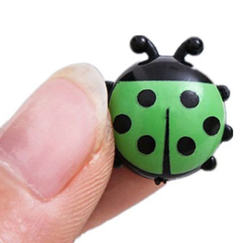 6pcs DIY   Mini Ladybug Fridge Magnet Stickers Decal Home Cabinets Decor