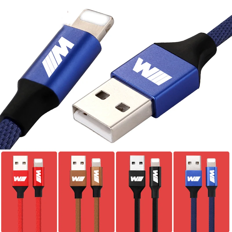 1 шт. USB кабель iphone 8 7 6 plus 6s ipad мини кабели быстрой зарядки мобильный провод для