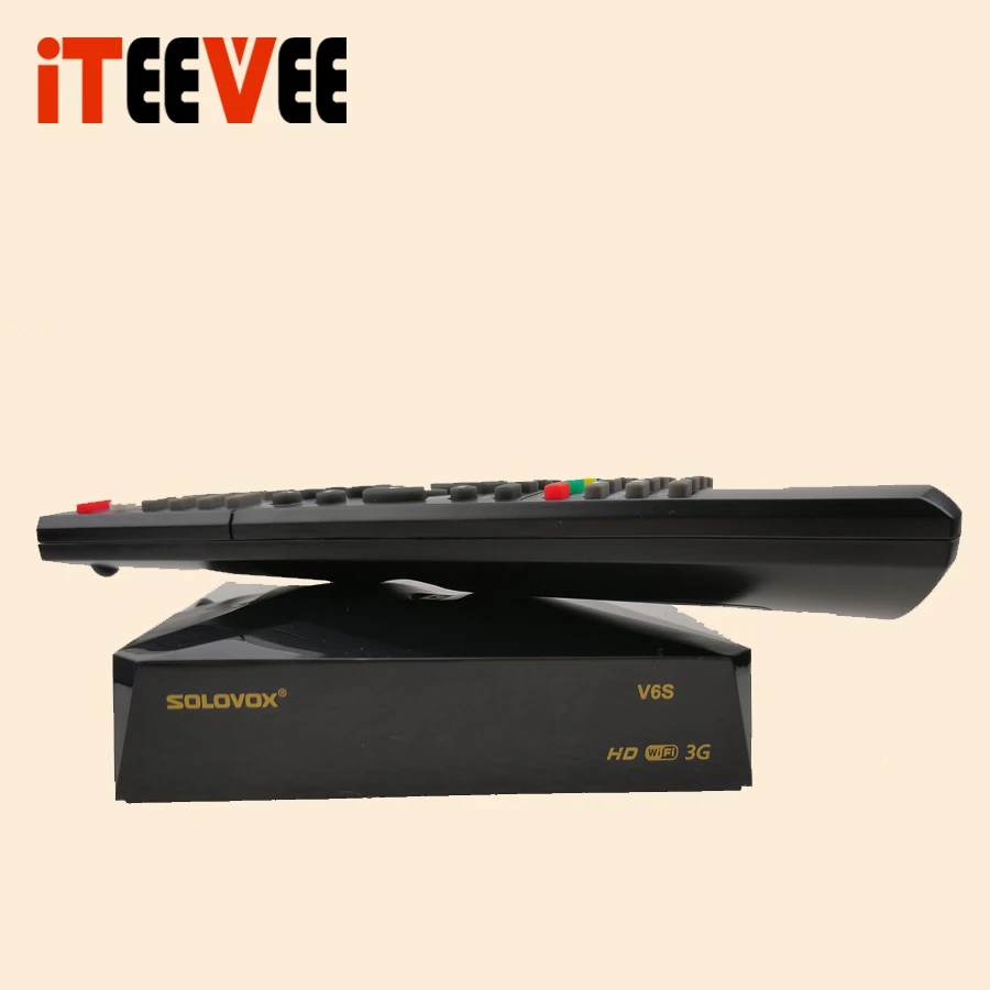 Подлинная SOLOVOX V6S 1 шт. Мини V6S спутниковый ресивер Поддержка 2 USB веб-ТВ карты обмена CCAM/NEWCAM Youporn