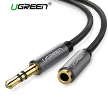 Ugreen Jack 3.5 mm Audio Extension Cable for Huawei P20 lite Stereo 3.5mm Jack Aux Cable for Headphones Xiaomi Redmi 5 plus PC