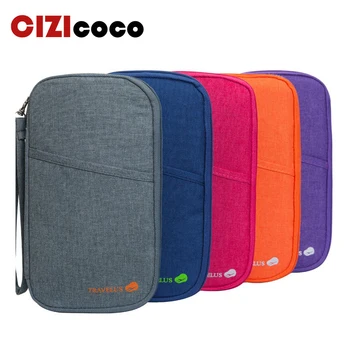 

New Passport Travel Walletr Multi-purpose Credit Card Package ID Holder Document Passport Holder Storage Organizer Clutch Rated