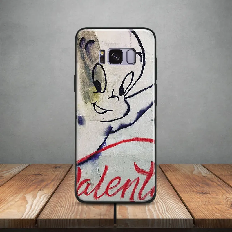 

Street graffiti Visual arts Soft Silicone Phone Case Shell Cover For Samsung S7 Edge S8 S9 Plus Note 8 9