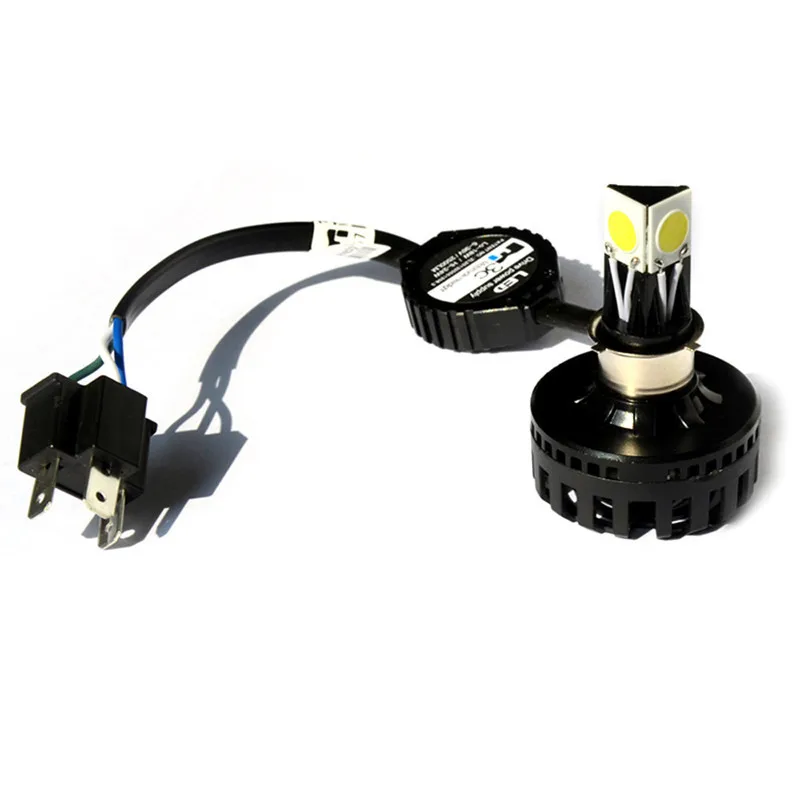 

18w 6v-36V input motorcycle motor auto bike cross led headlight Applicable H6 H4 PH7 PH8 distance light switched 3000k 6500k