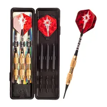 D121 18 г наконечник Мягкая стрела для Дартса медный дротик корпус алюминиевый вал для Дартса алюминиевая фольга оперение для дротика Прочный дардос метания игрушка