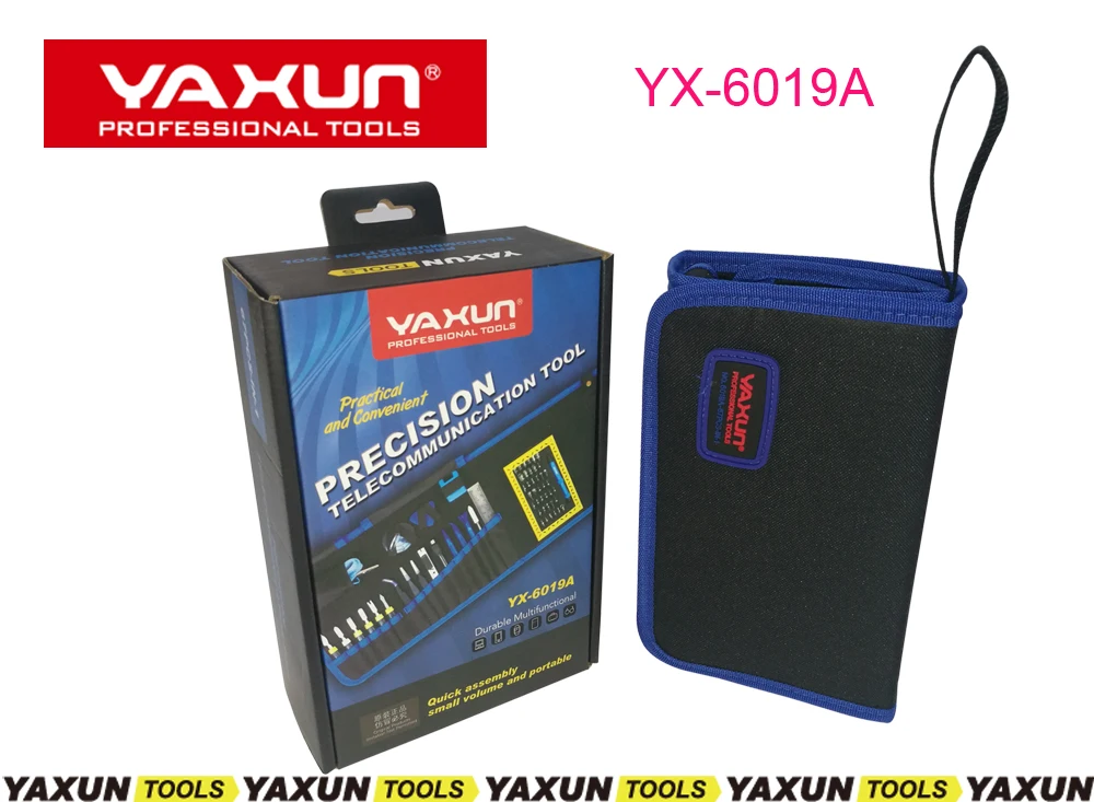 Yaxun YX6019A Многофункциональный ремонтный инструмент сумка, Набор прецизионных отверток для мобильного Iphone/7G/samsung/ipad/компьютера/ноутбука