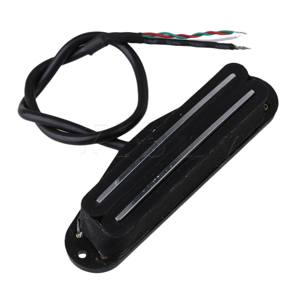 Yibuy DUAL HOT RAIL гитара хамбакера звукосниматель 4 провода