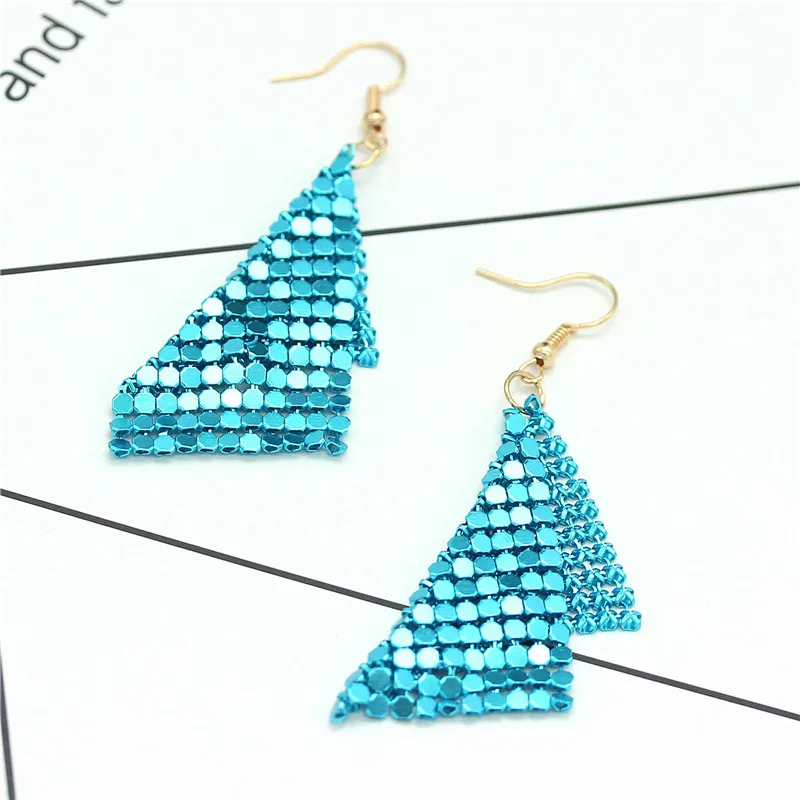 2018 New Statement Jewelry Brand Sequin Tassel Long Drop Earring For Women Dangle Cheap Earrings Bijoux Star Long Ladies brincos - Image 4
