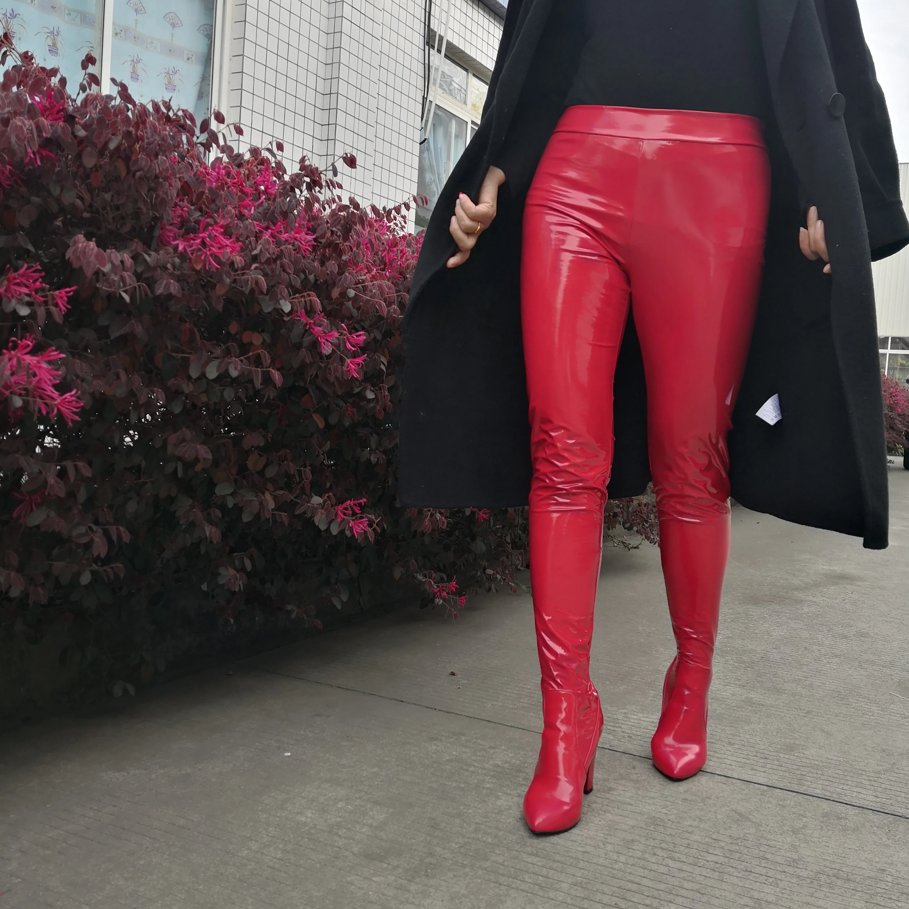 thigh high rain boots