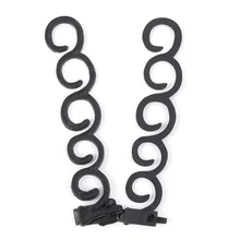 2 шт./компл. французский инструмент для плетения Волос завивка волос оплёточный станок с одной главной балкой с крючком для волос края Твист бигуди инструмент для укладки волос аксессуары для ручной работы