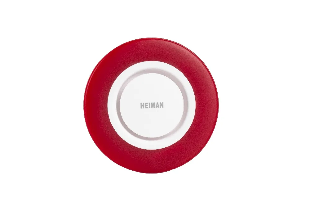Совместим с бытовыми стерео и помощник Kaku Conbee Красной мигающей 95db HEIMAN Zigbee HA3.0