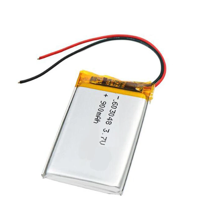 

3.7V 900mAh 603048 Rechargeable Battery Lithium Polymer Li-Po li ion cells For LED Light DVD GPS MP3 MP4 MP5 PDA PSP power bank