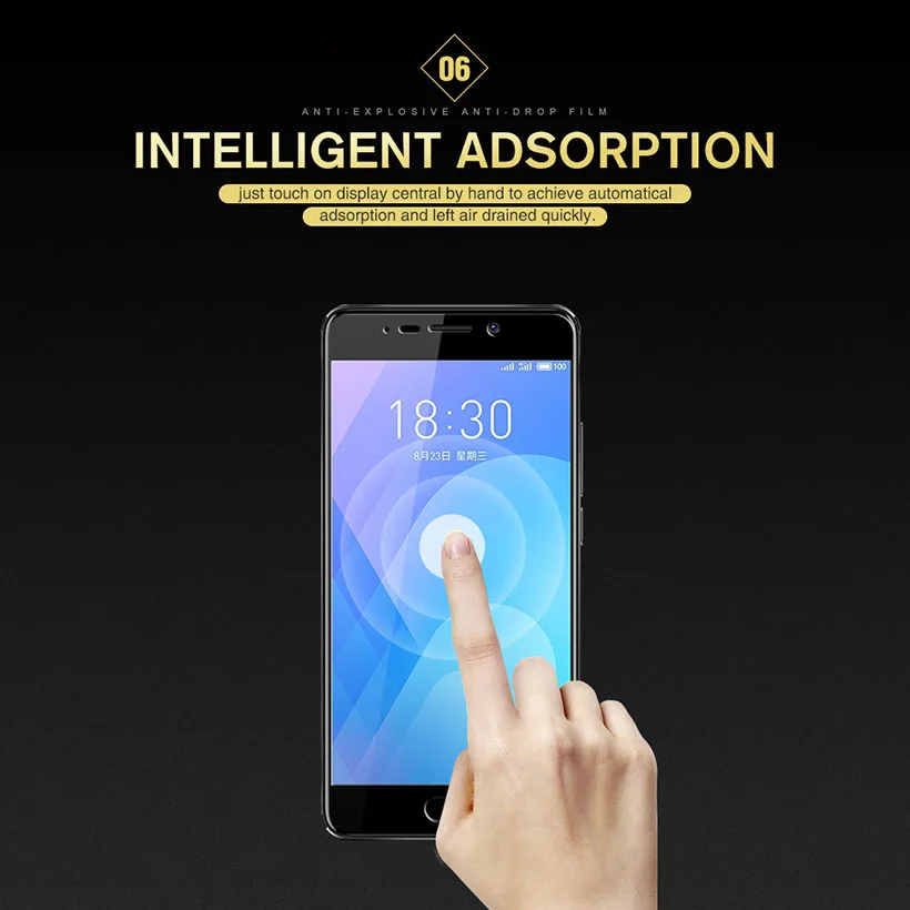 Защитное стекло Fintorp 3D для MEIZU M5S M5 M6 M3 Note MX6 M6S M3X M3E|Защитные стёкла и плёнки| |