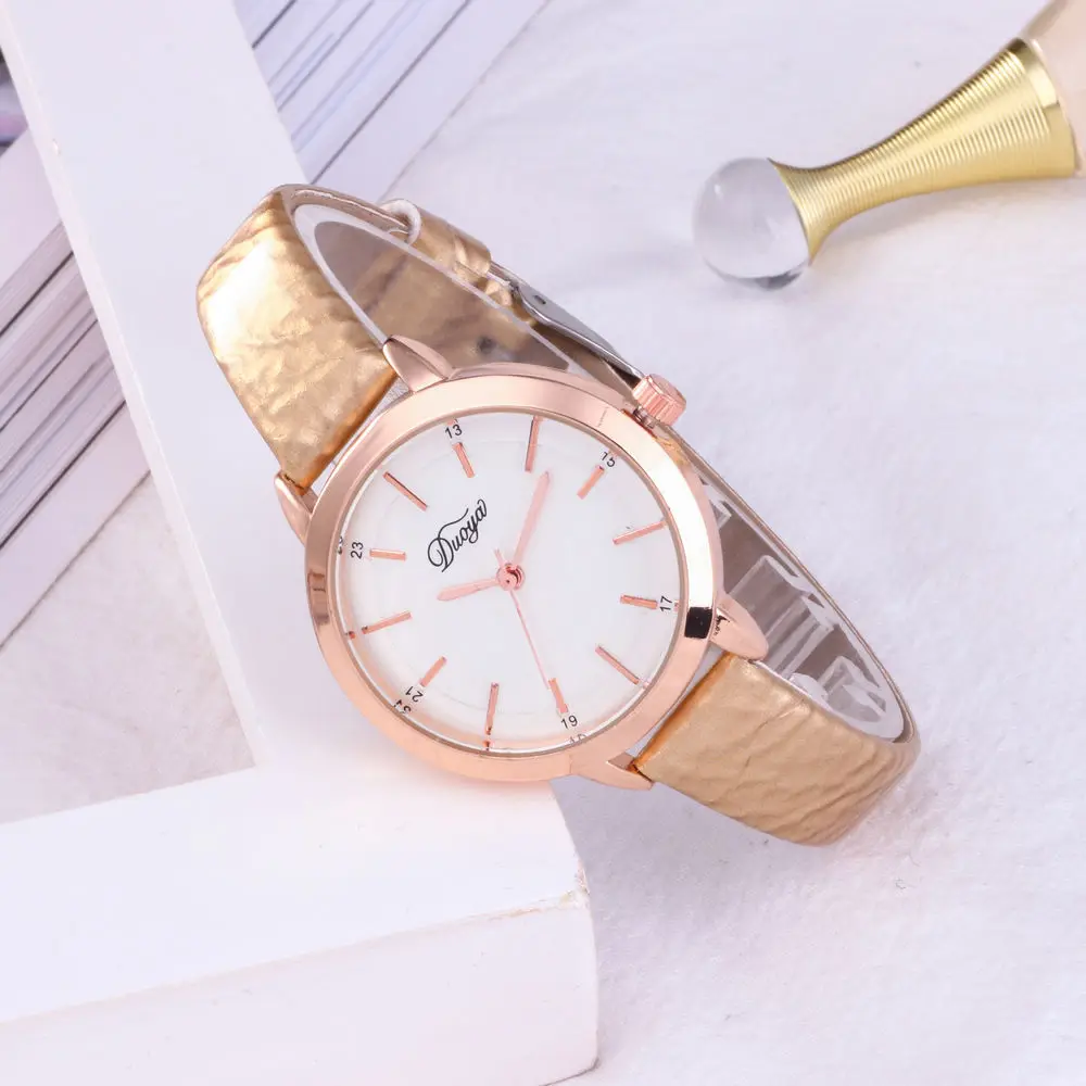 Reloj Mujer 2019 Для женщин модные золотые аналоговые кварцевые с кожанным ремешком наручные женские часы Лидирующий бренд Роскошные наручные