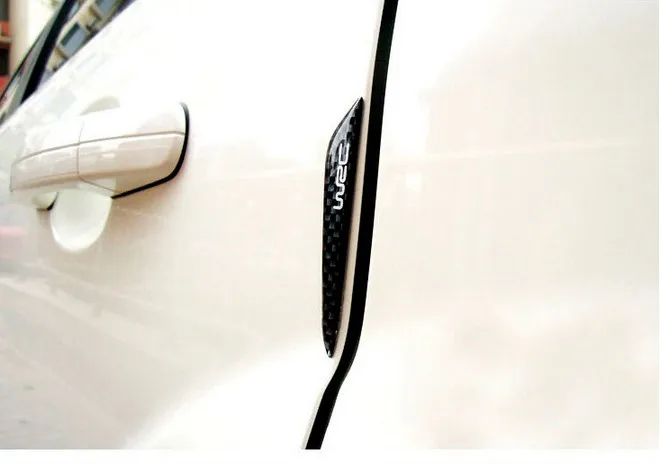 4 шт./лот защитные наклейки на двери автомобиля защитное волокно для Mazda 2 3 5 6 8x5