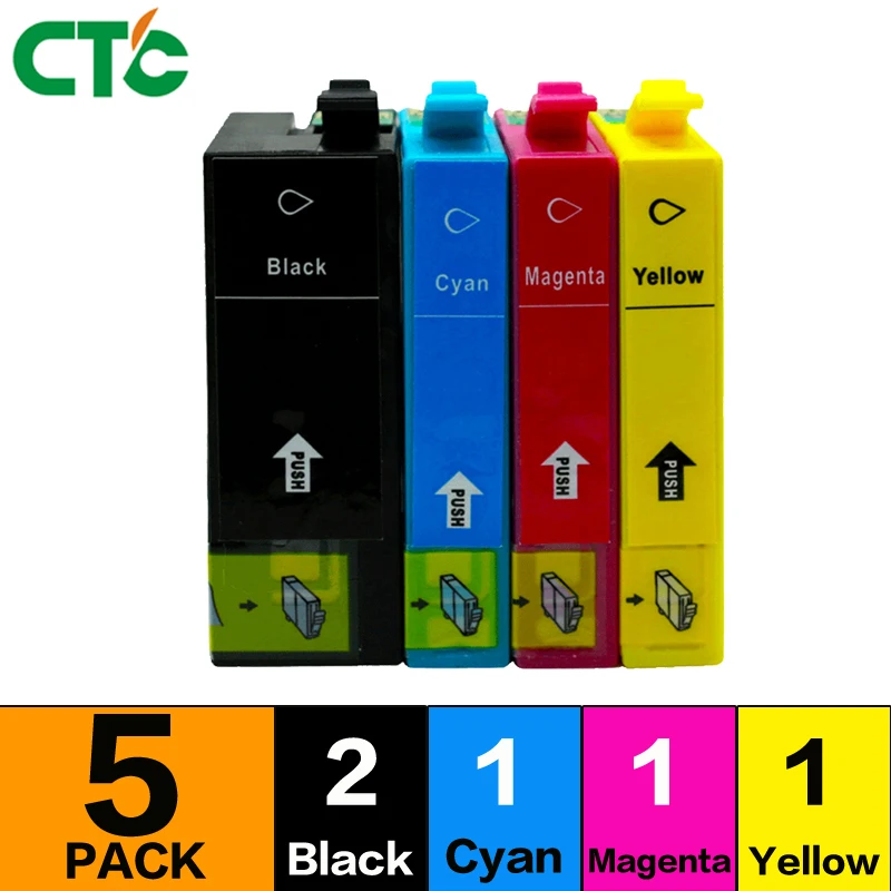 

5X T3591 ink Cartridge compatible for WF4720DWF Inkjet WF4725DWF WF4730DTWF WF-4730DWF WF 4740DTWF WF-4740DWF with chip