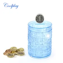 DIY 3D кристалл головоломки сборки милый копилка головоломки модель украшения творческий подарок игрушка для детей}