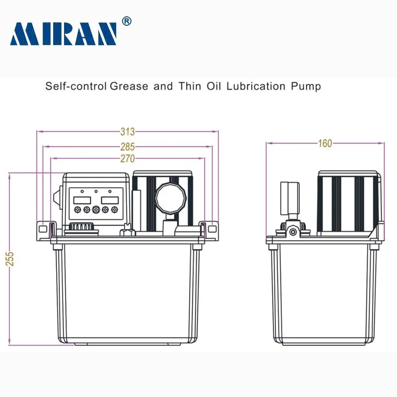 Miran,, MRG-3232-500XB 5л, масляный/смазочный насос, электрический смазочный насос, смазка, насос