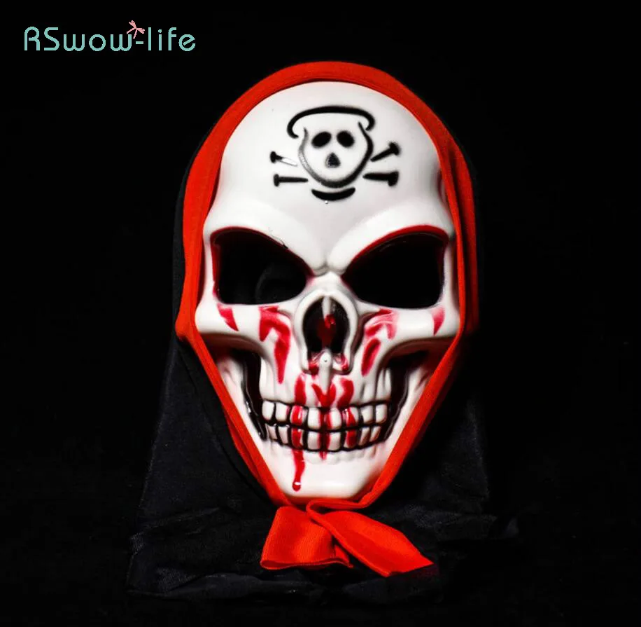 

Halloween Scary Mask Scary Face Mask Adult Vampire Skull Dancer Masquerade Festival Party Supplies