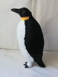Искусственный Пингвин модель, полиэтилен и меха Пингвин около 23x14 см Ремесленная украшения дома подарок b1500