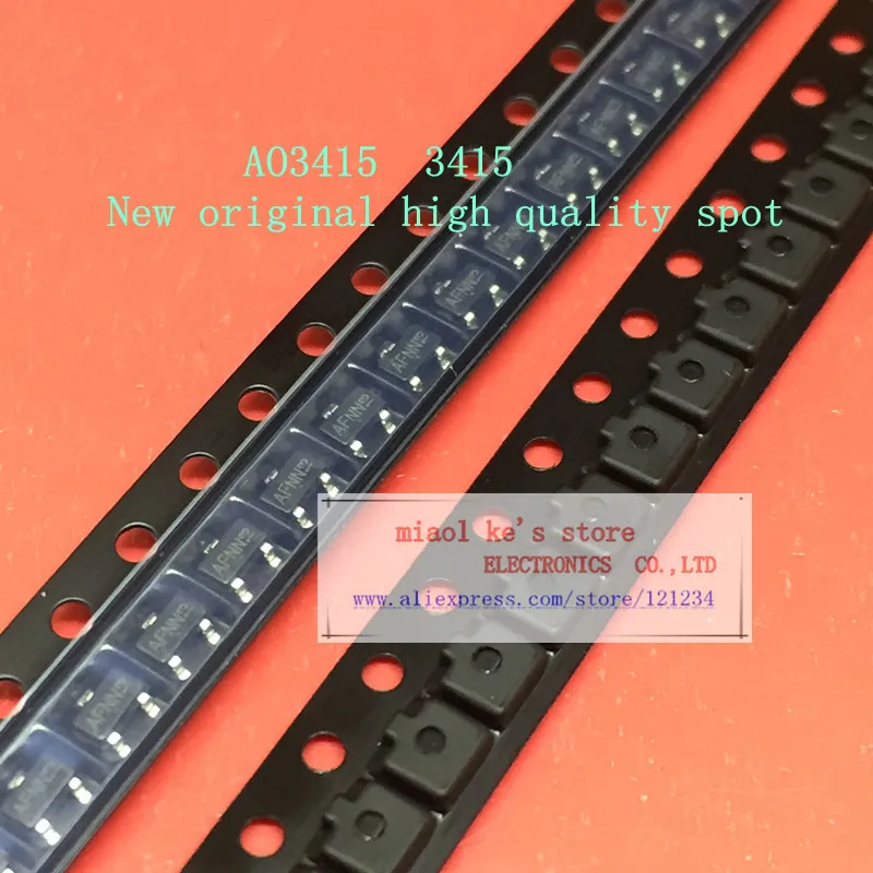 AO3415 3415 [ 10pcs/ lot ] SOT 23 5A / 20V P channel MOS transistor new