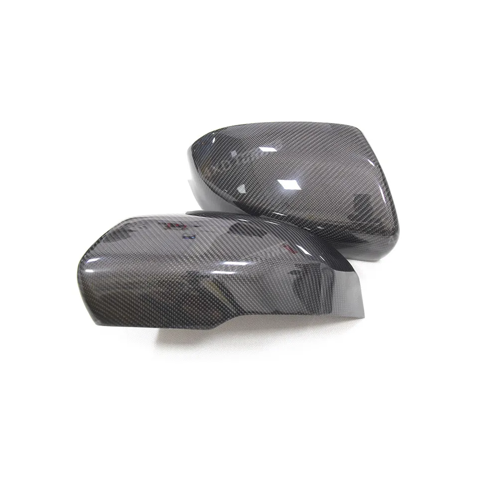 

For Land Rover Range Rover Evoque Carbon Fiber Rear Side View caps Mirror Cover Replacement &Add On Style Mirror Cover 2012 2013
