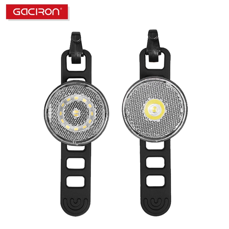 

Gaciron 20 LM Smart Bicycle Light LED Taillight MTB Road Bike Spotlight/Floodlight Front Rear Lamp IPX6 Rechargeable Accessories