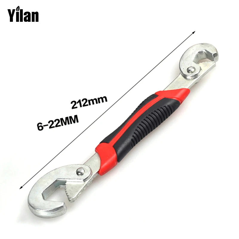 1 PCS 45 Carbon Steel 6 inchSnap and Grip New Universal Socket Wrench