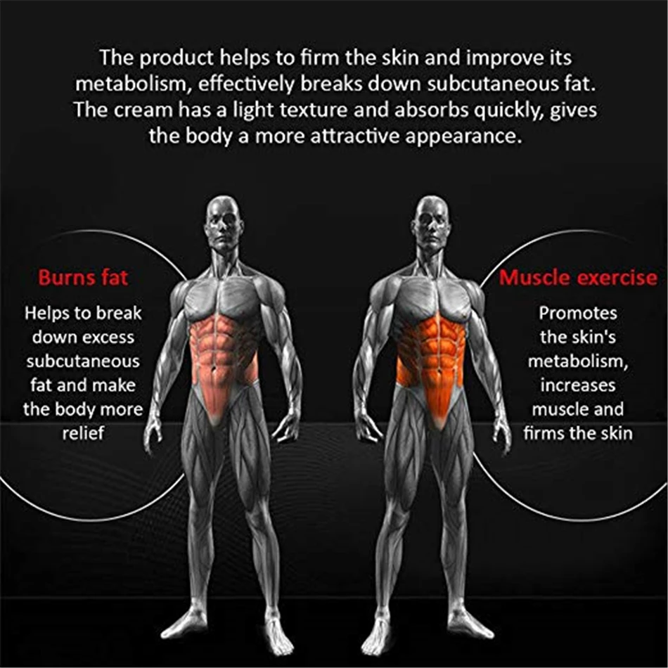 Для мужчин восемь пакет более сильный крем для мышц Талия туловища гладкие линии пресс Фитнес Сжигание живота сжигание мышц потеря веса жир Инструменты для удаления