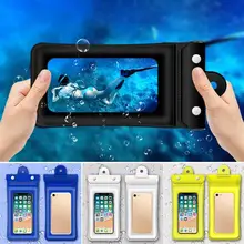 Трехслойная подушка безопасности для мобильного телефона водонепроницаемая сумка ПВХ надувной чехол для смартфона сухой герметичный телефонный пакет для плавания серфинга на лодках