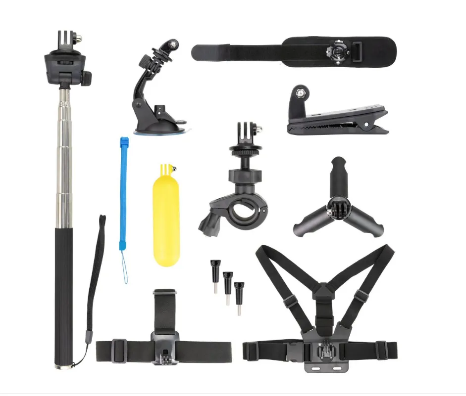 

Expansion Accessories Kit for DJI OSMO Action Camera,,Including Camera Mounts Chest Strap Bike Car Backpack Clip Mount Tr