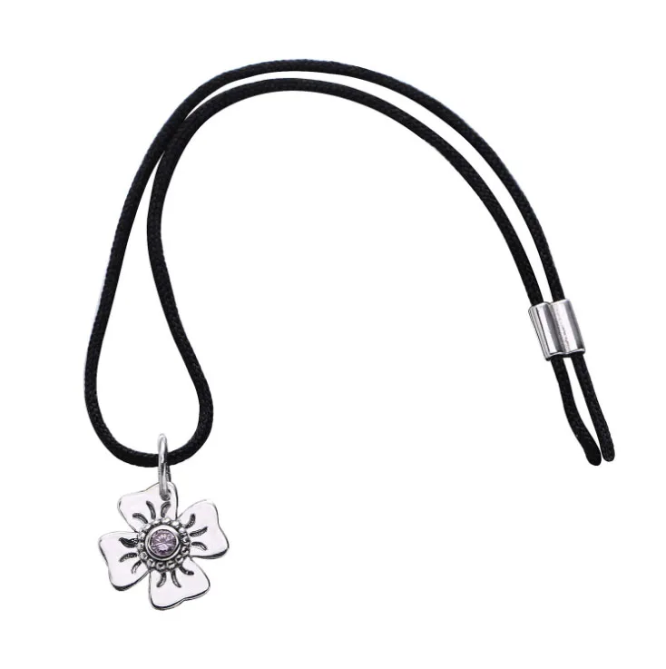 

2018 Spring 100% 925 Silver Sakura Bracelet Clasp Opener Adjustable Fit Pan Charm Bracelet bangle Leather chain DIY Jewellery