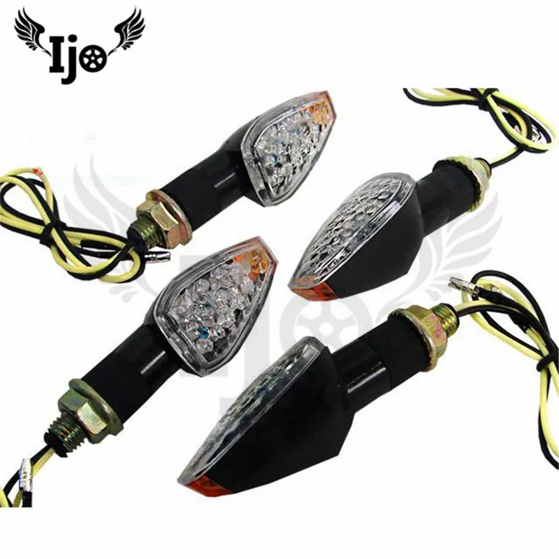 

intermitente moto LED for honda dio yamaha ybr 125 nmax suzuki intruder bobber stop signal motorcycle turn signals light chopper