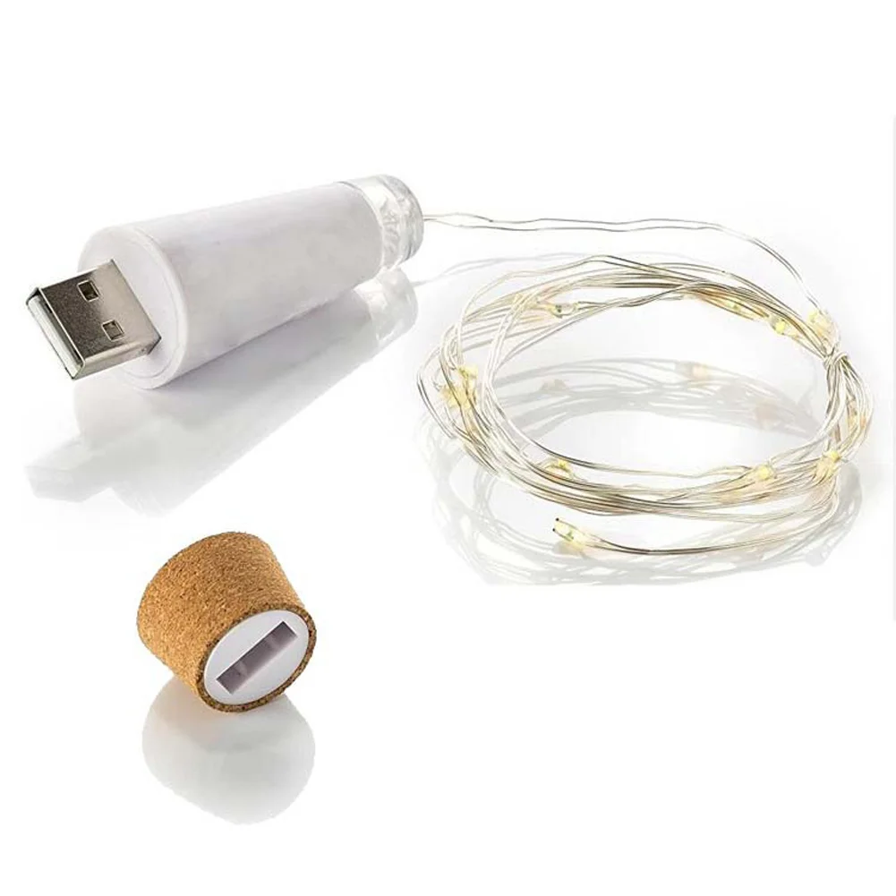 1 шт. пробка для бутылки вина 5 м 15 светодиодов|light string|usb led string lightslights christmas |