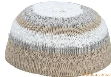 

lots of styles mix Random patterns size L adult knitted muslim men caps Perimeter 55cm