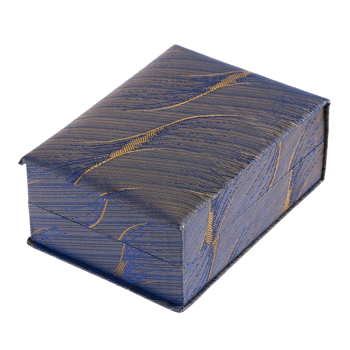 

Premium Jewelry Gift Box Case Brocade Cloth Large Pendant Bearer Box Holder for Jewelry Display